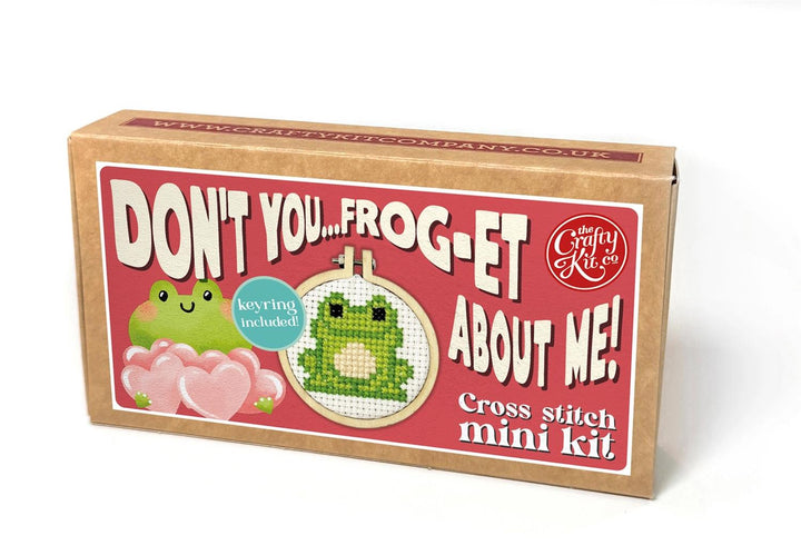 Mini Broderingskit Don't You...Frog-Et About Me