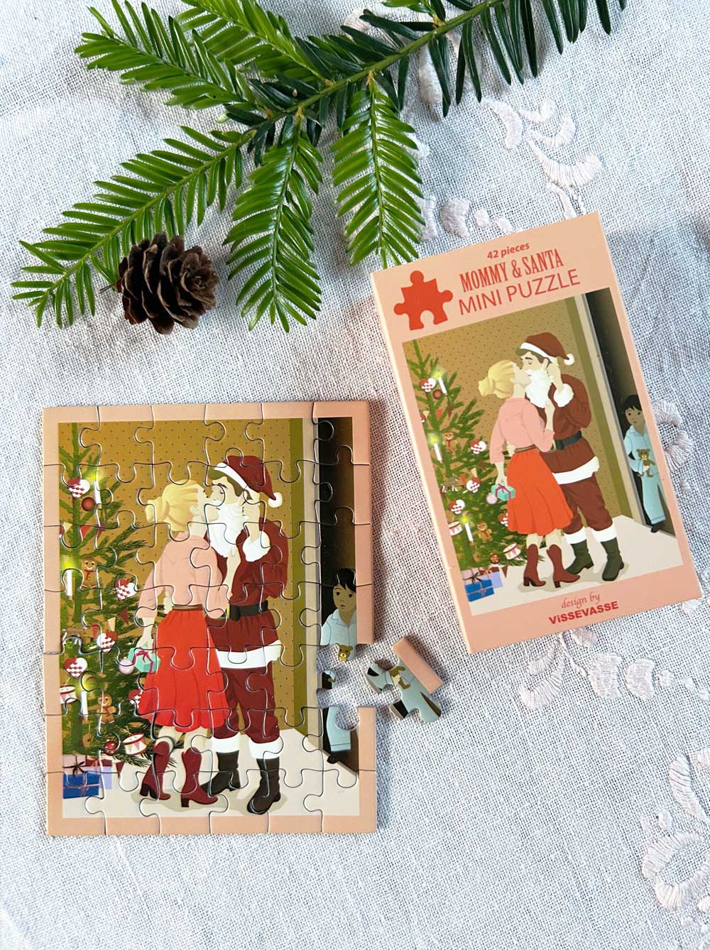 Mommy & Santa - 42 brikker