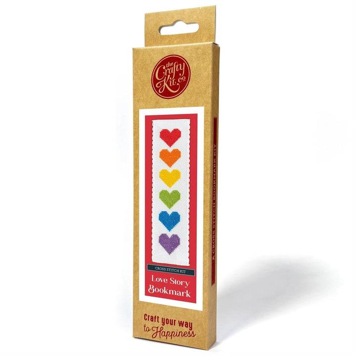 Broderingskit Bokmerke Love Story