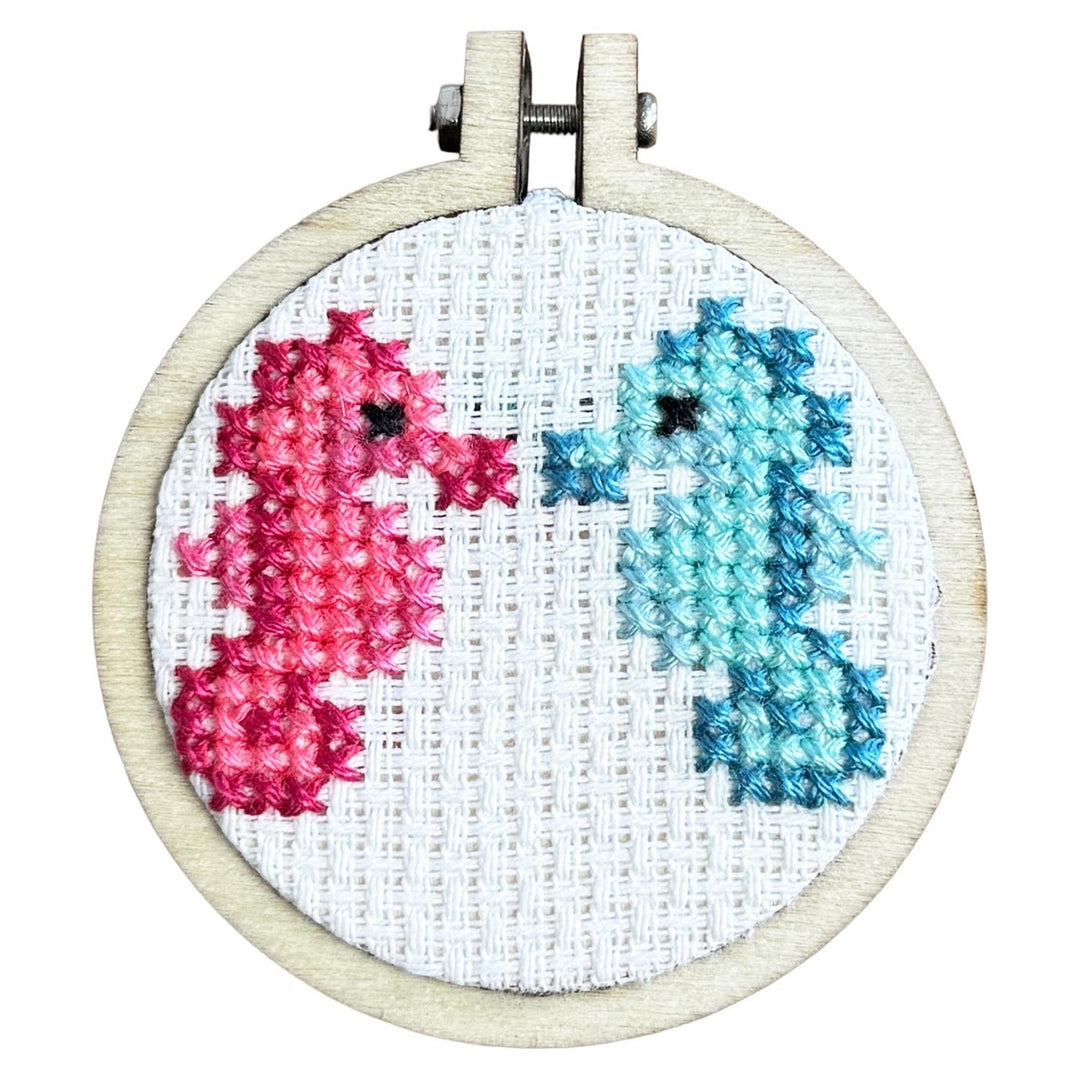 Mini Broderingskit Seariously Glad We're Friends