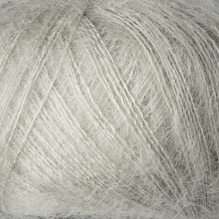Soft Silk Mohair - Perlegrå