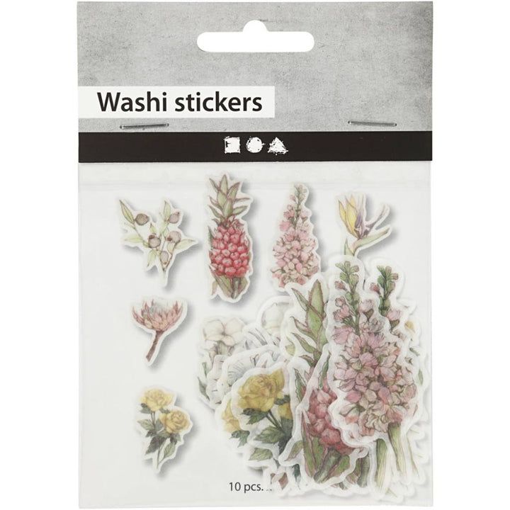 Washi Stickers Blomster