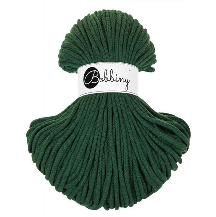Premium 5mm Braided Cord Furugrønn