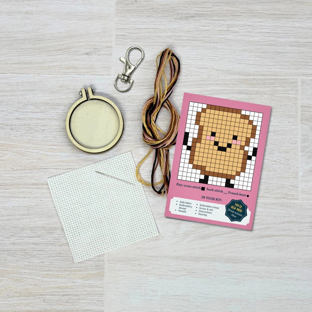 Mini Broderingskit A Birthay Toast