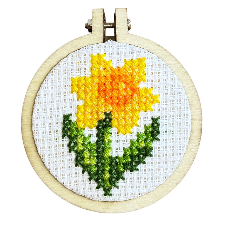 Mini Broderingskit You Brighten My Day