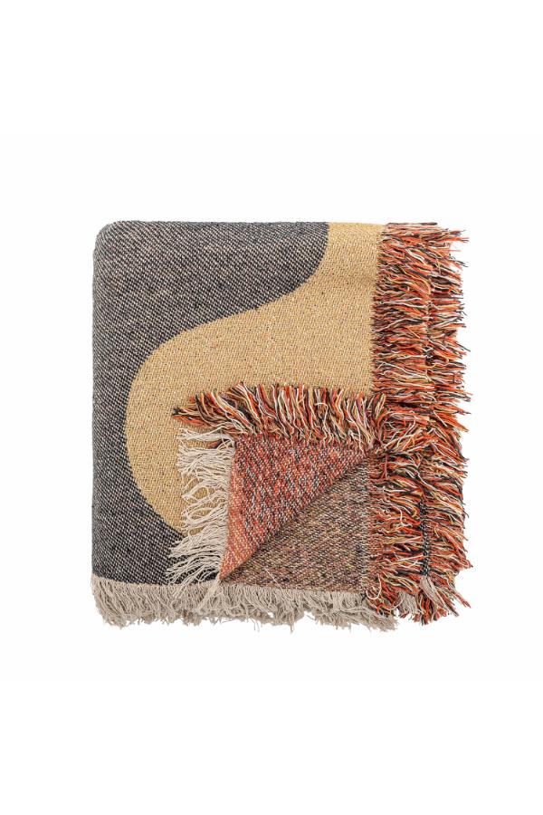 Clarita Pledd 160x130cm Oransje