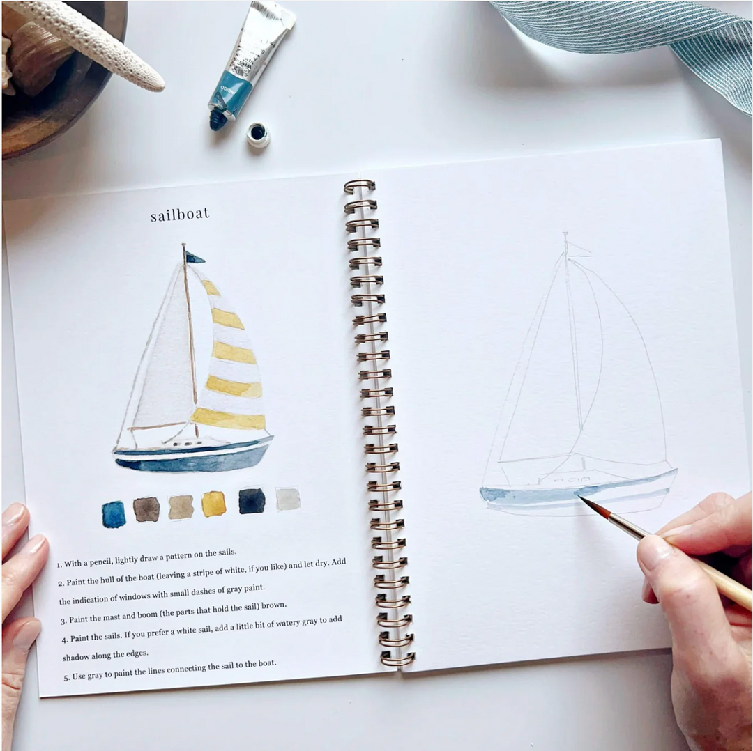 Watercolor Workbook Seaside