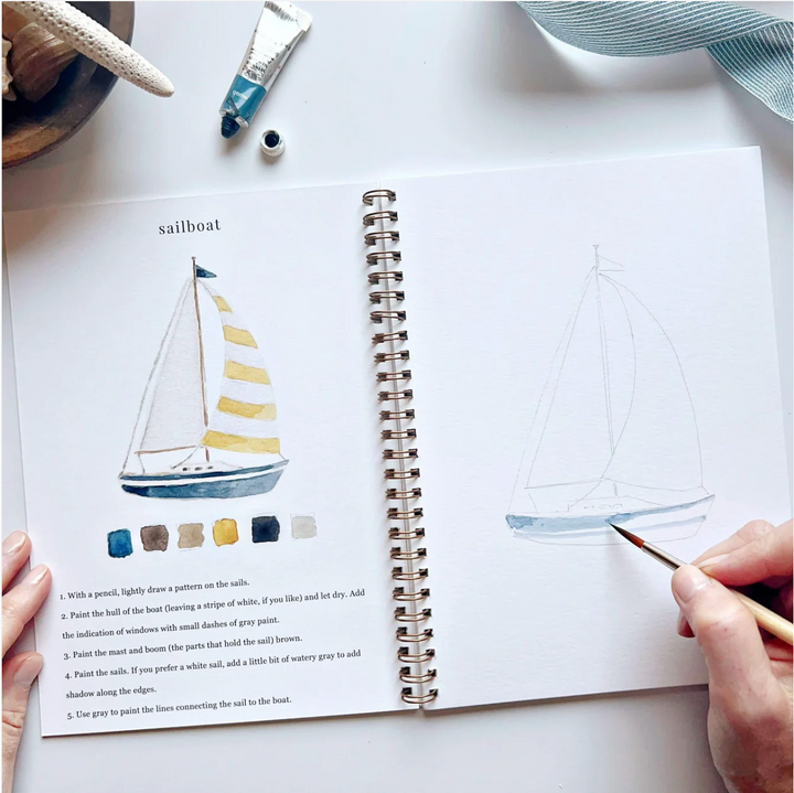 Watercolor Workbook Seaside