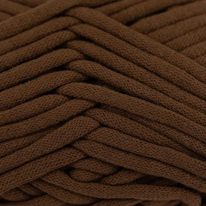 Tubegarn 4mm Brun