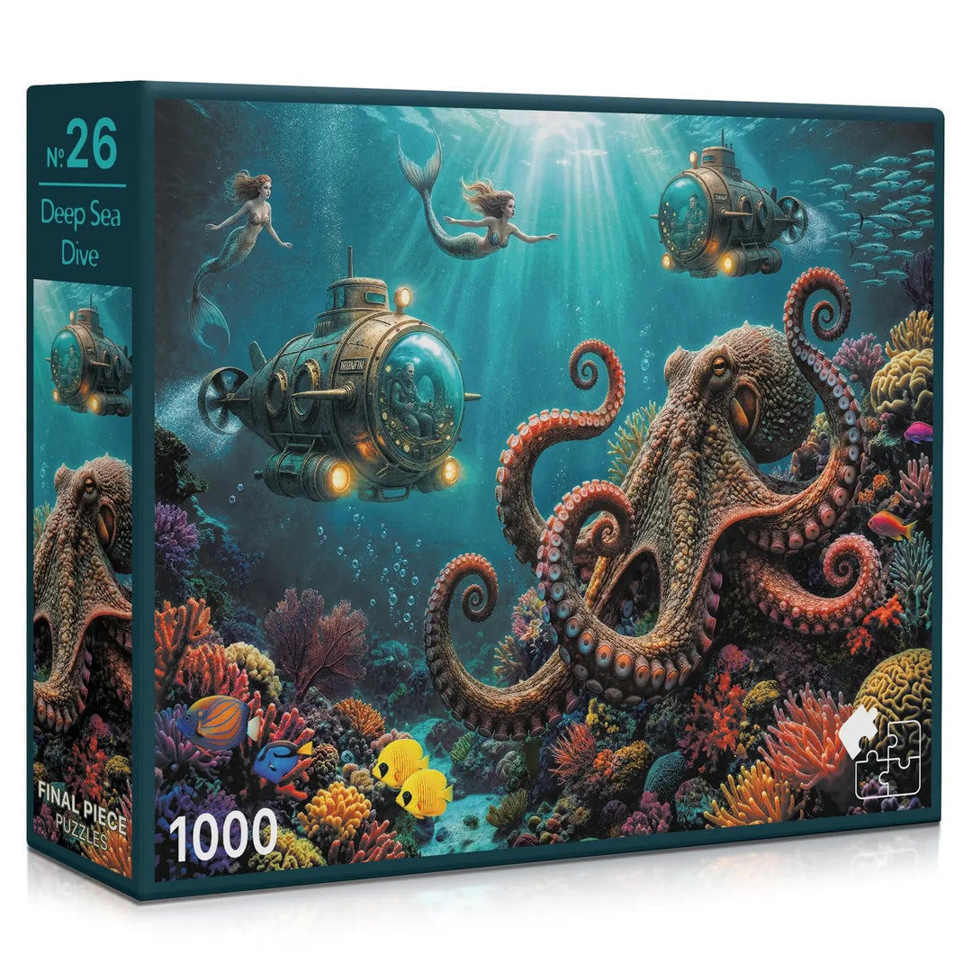 Deep Sea Dive - 1000 Brikker