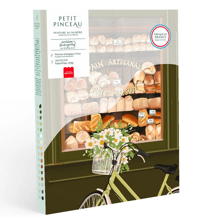 Paint By Numbers Kit Parisian Boulangeries