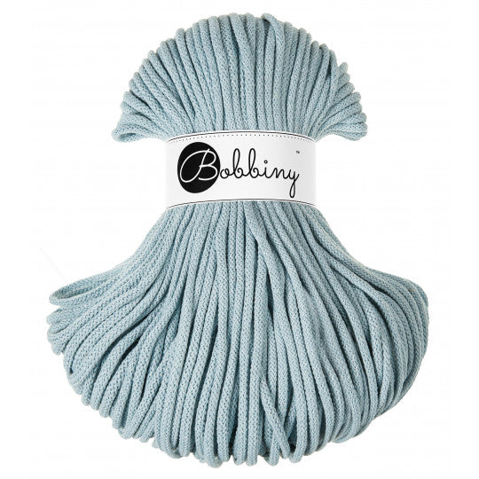 Premium 5mm Braided Cord Dus Blå
