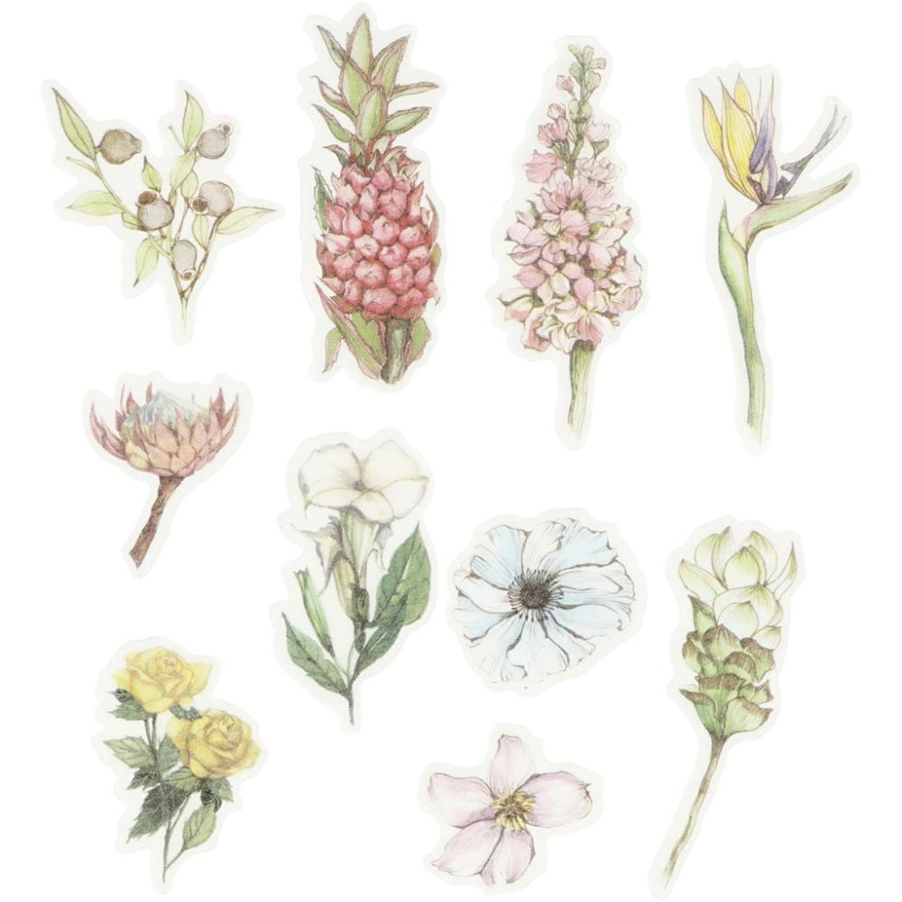 Washi Stickers Blomster