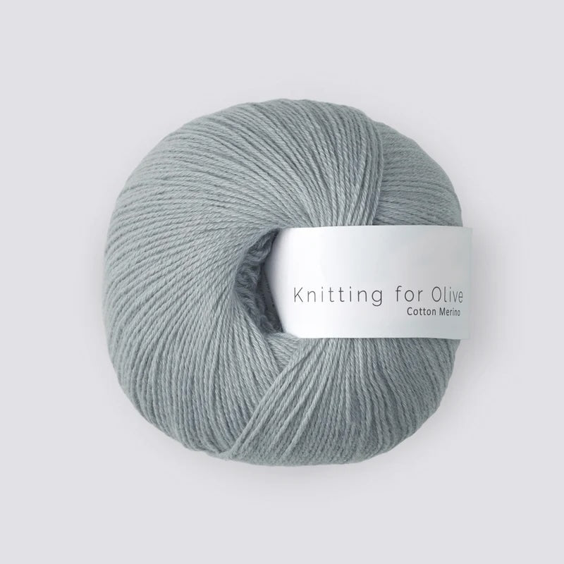Cotton Merino - Pudderblå