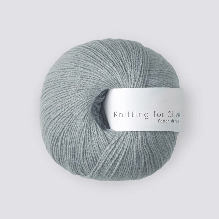 Cotton Merino - Pudderblå
