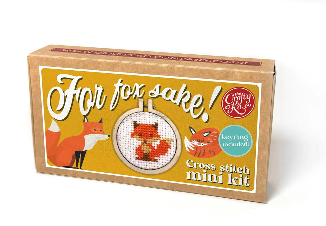 Mini Broderingskit For Fox Sake!