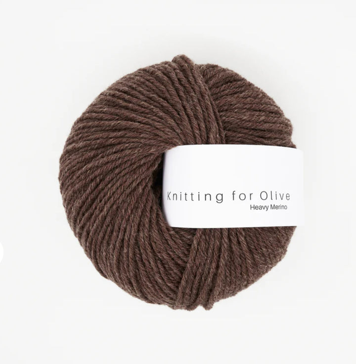 HEAVY Merino - Mørk Cognac