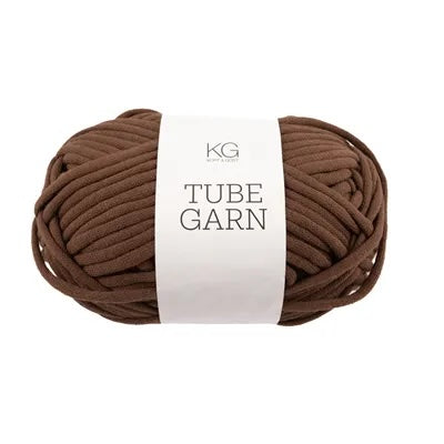 Tubegarn 4mm Brun