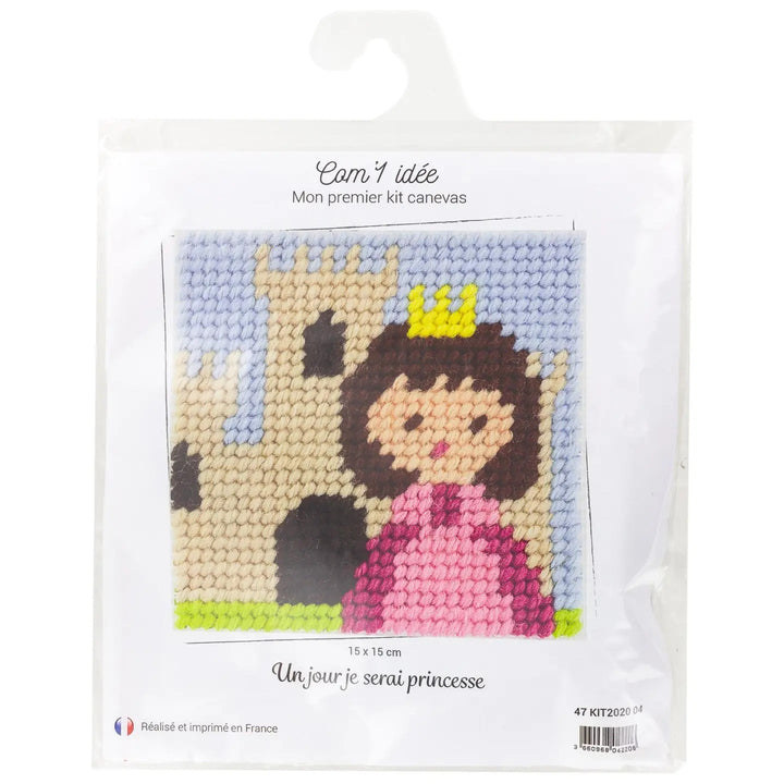 Broderingskit Barn Prinsesse
