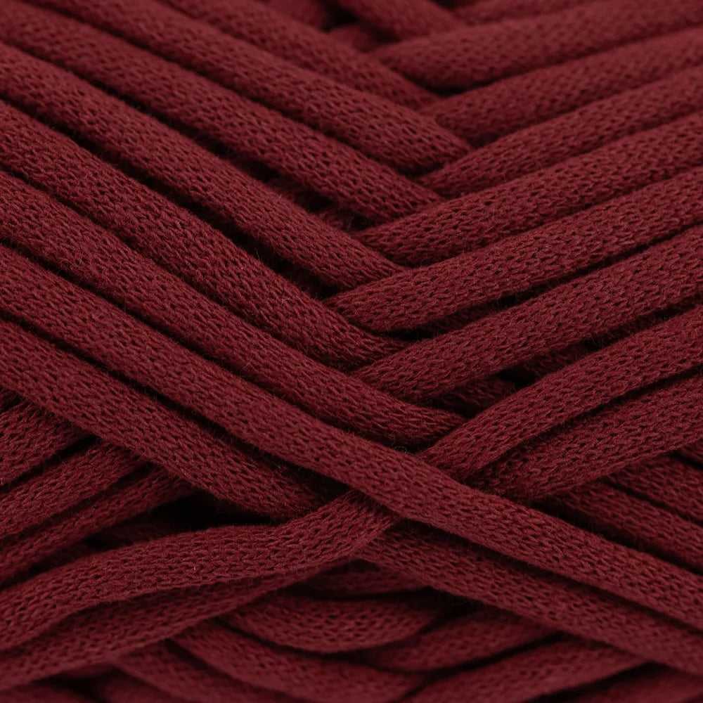 Tubegarn 4mm Vinrød