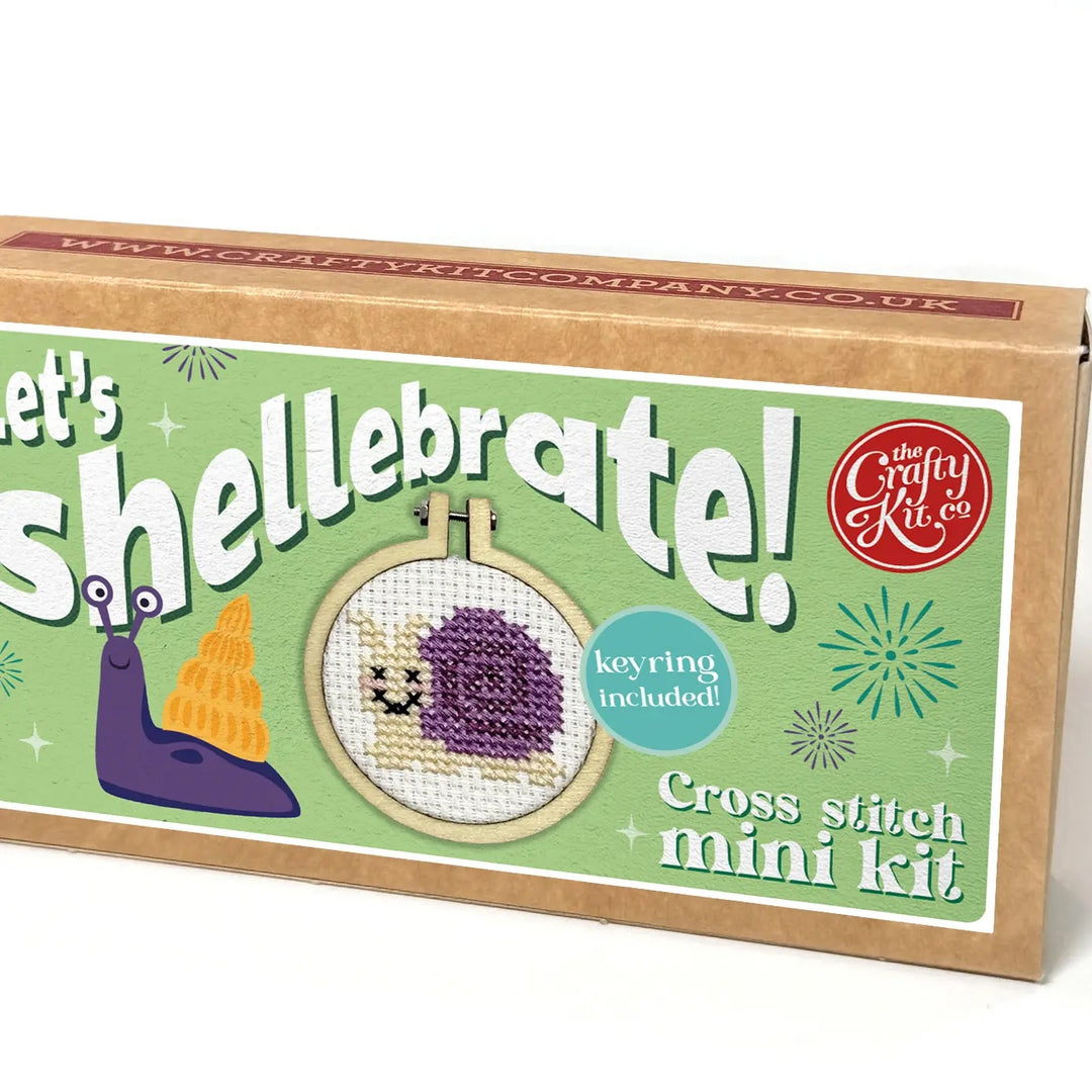 Mini Broderingskit Lets Shellebrate