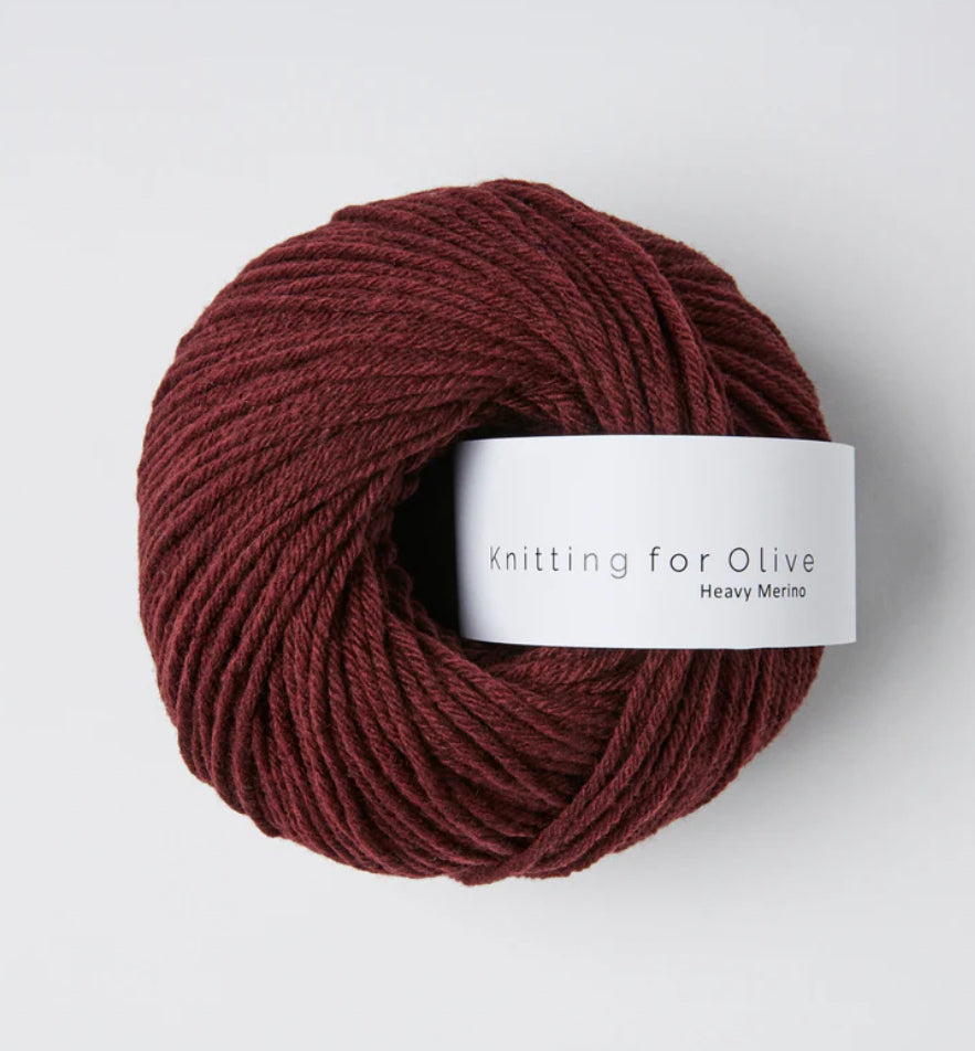 HEAVY Merino - Bordeaux