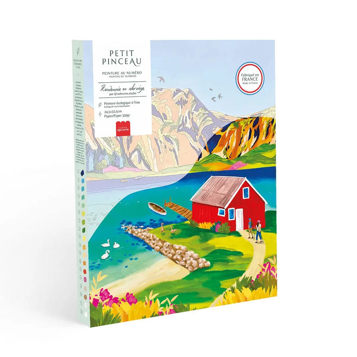 Paint By Numbers Kit Randonnee en Norvege