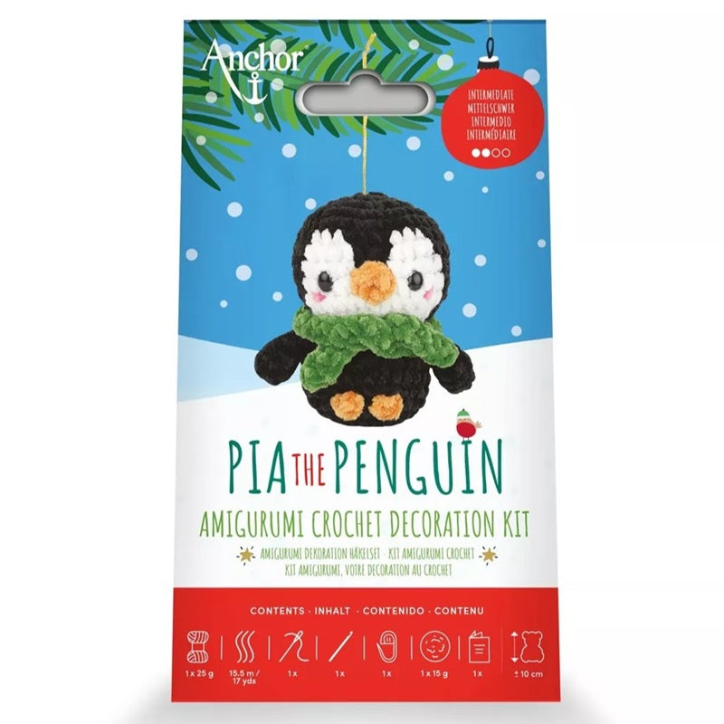 Pia The Penguin Hekle kit