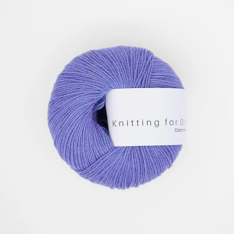 Cotton Merino - Lavendelblå