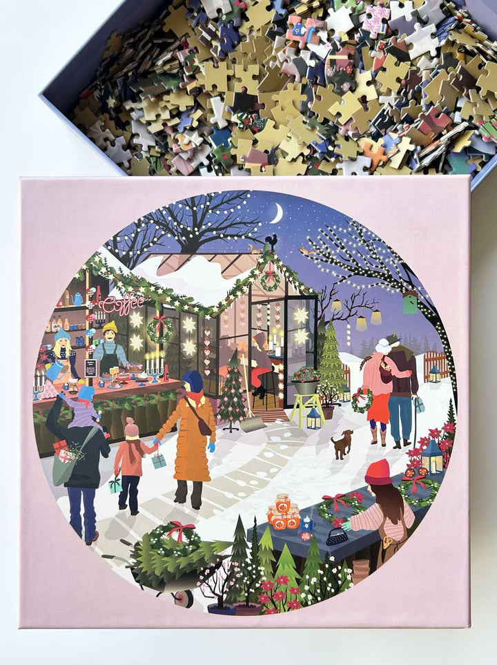 Christmas Market - puzzle 1000pcs