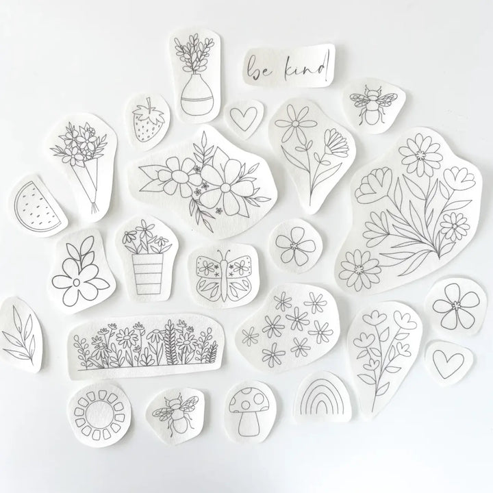 Stick and Stitch Broderi Joyful