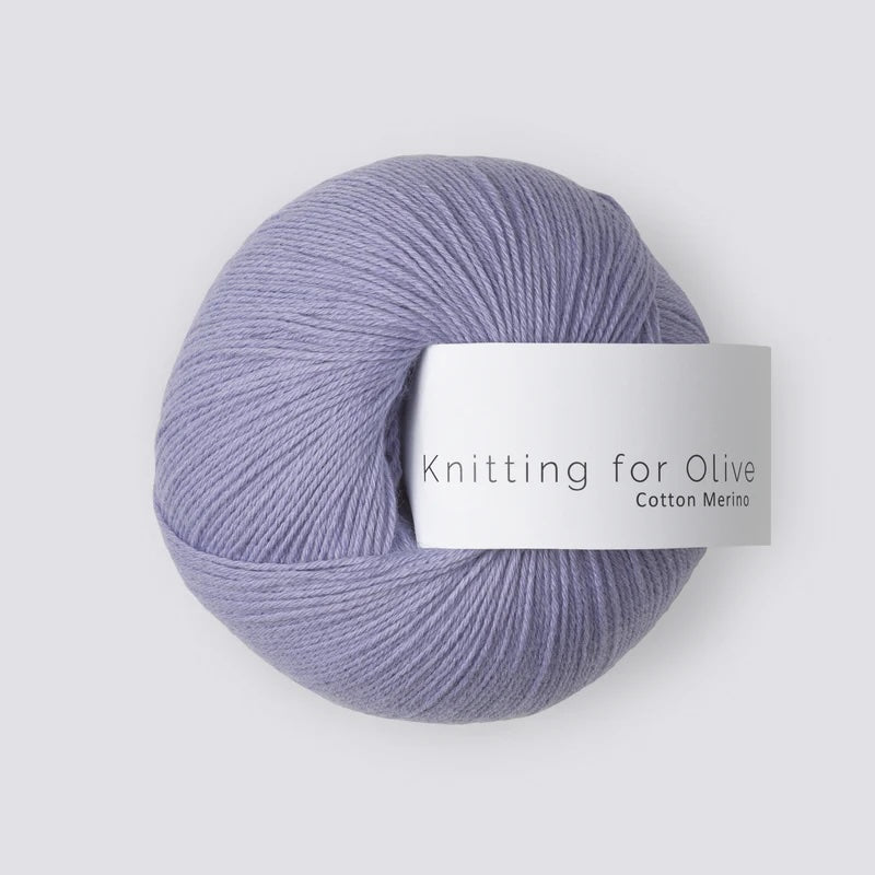 Cotton Merino - Blåbæris
