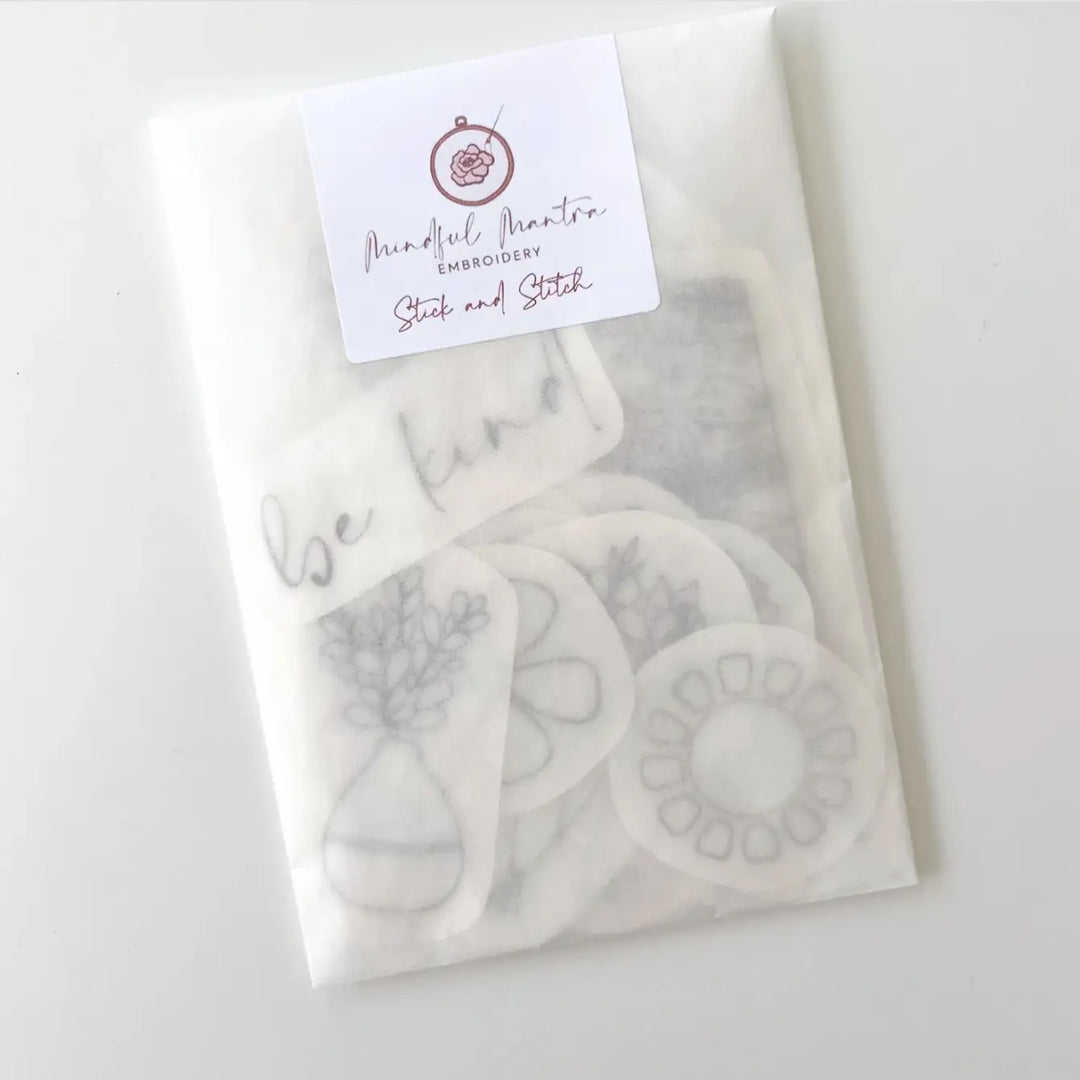 Stick and Stitch Broderi Joyful