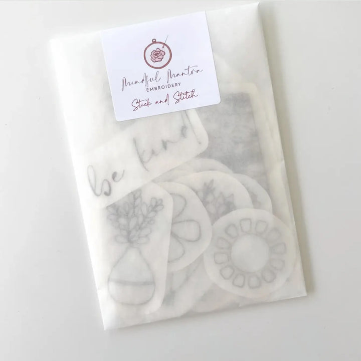 Stick and Stitch Broderi Joyful