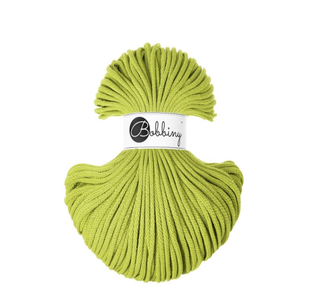 Premium 5mm Braided Cord Dopamine Lime