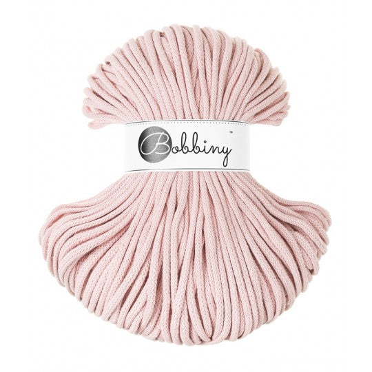 Premium 5mm Braided Cord Pastell Rosa