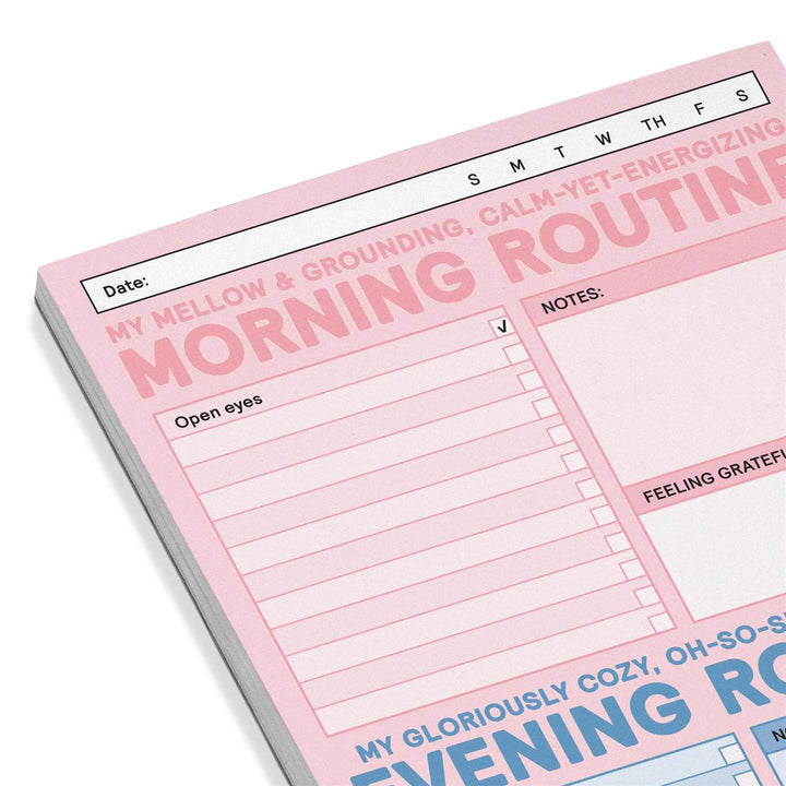 AM/PM Routine Notepad