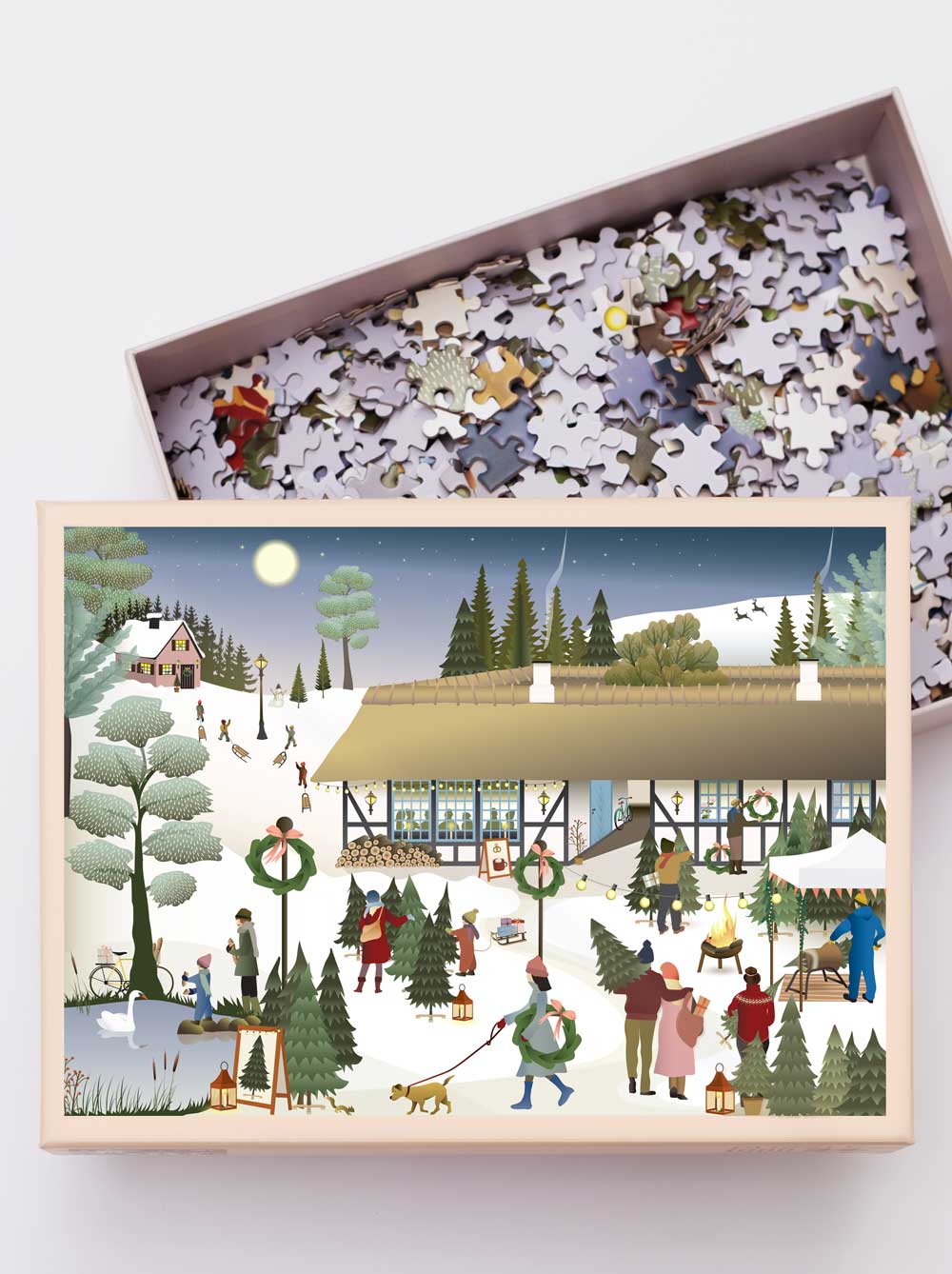 Christmas Tree Farm - puzzle 1000pcs