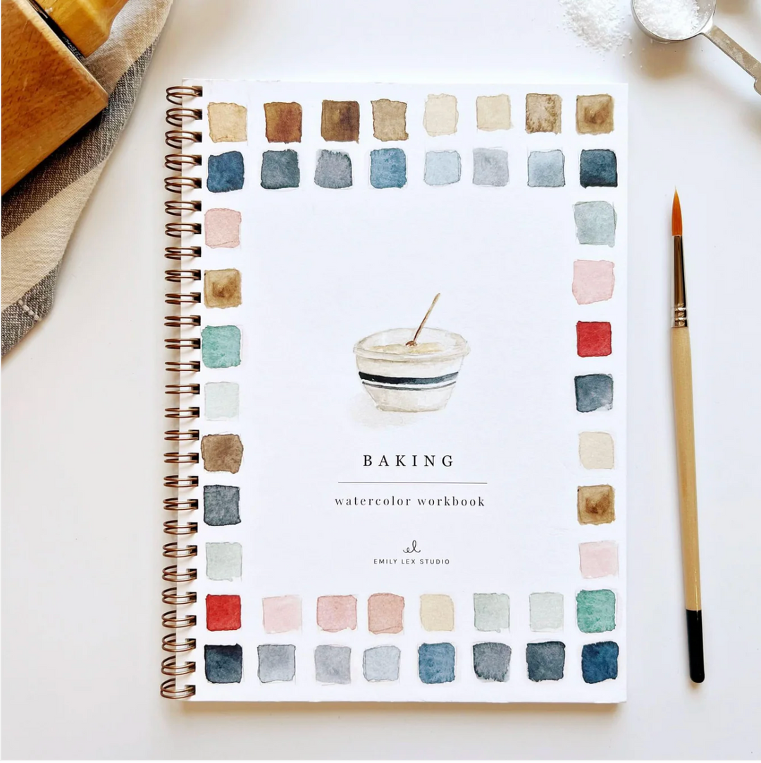 Watercolor Workbook Baking