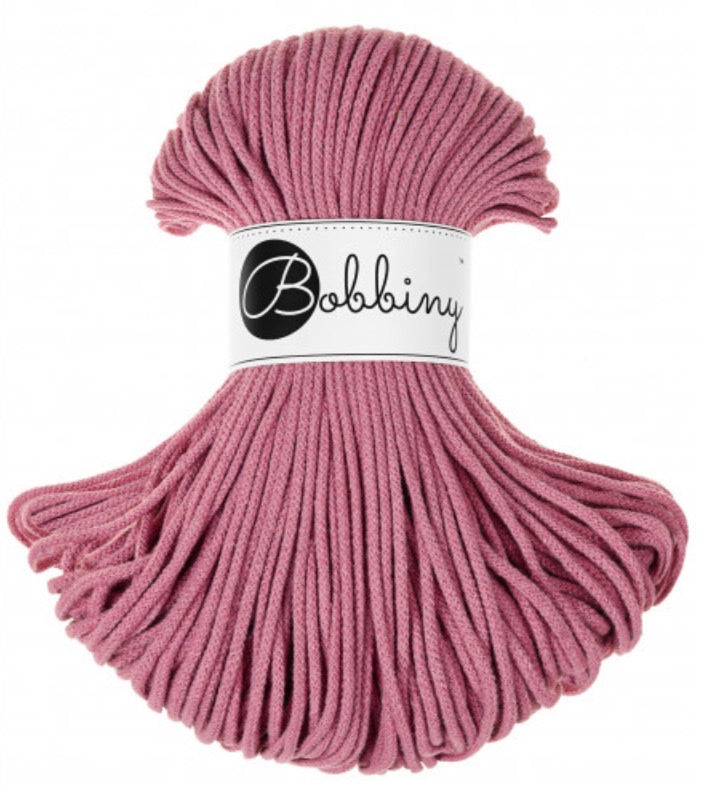 Junior 3mm Braided Cord Rosa
