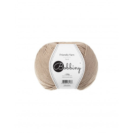 Friendly Yarn 100% Bomull Sand
